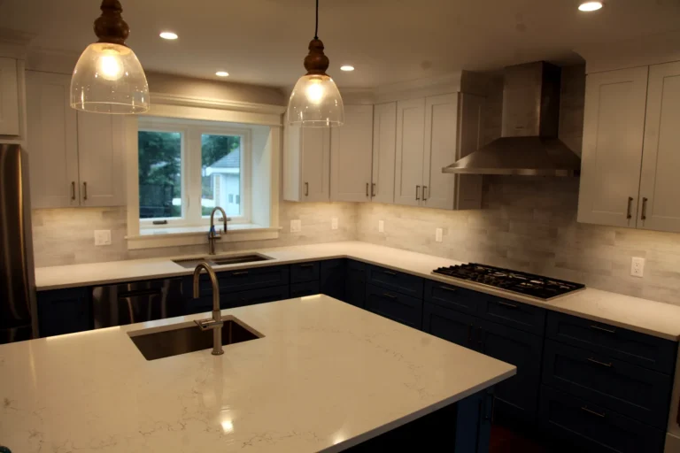 Fall renovation Cape Cod payoff — a finished kitchen remodel in a Harwich home